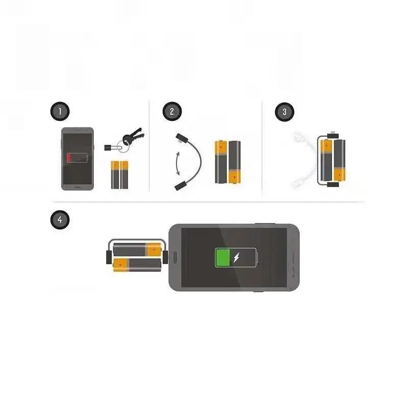 Portable Multifunctional Mobile Phone Emergency Charger Charge Hub X