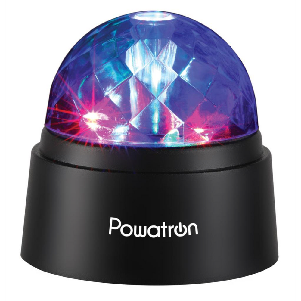 Powertron Starball Disco Light | Compact and portable, Multi-coloured light Powertron