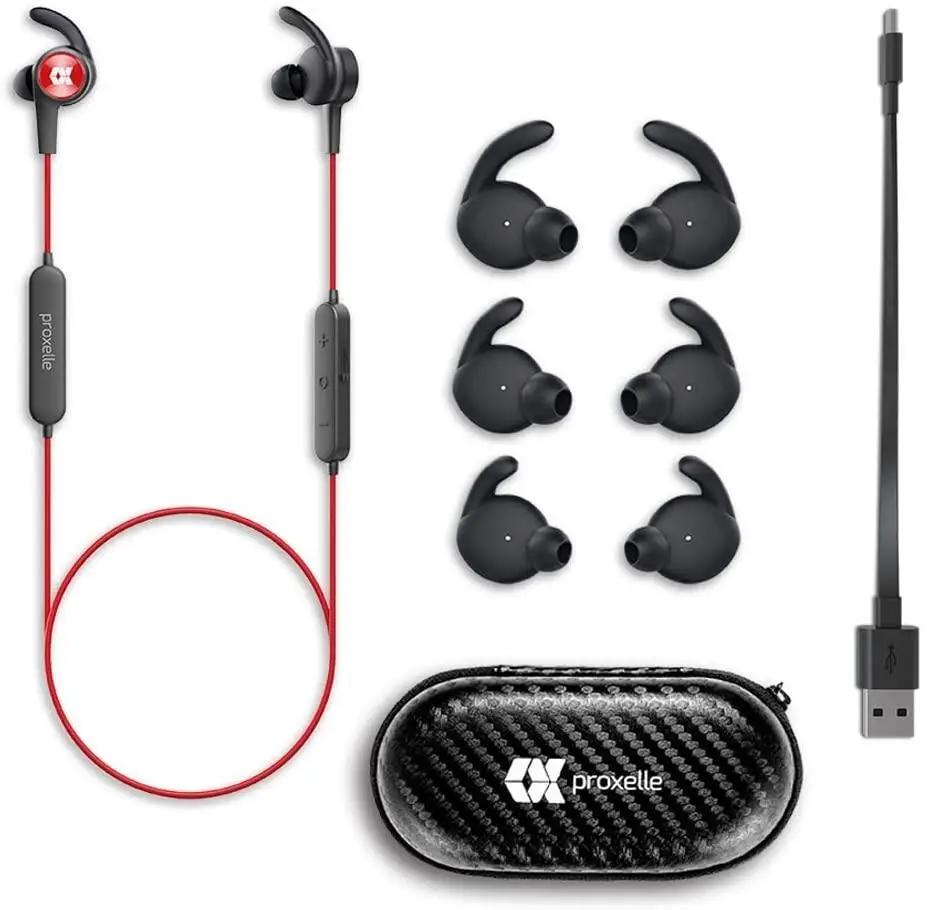 Proxelle Stereo Magnetic IPX5 Sweatproof In Ear Wireless Headset Proxelle