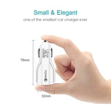 Quick Charge 3.0 Car Charger For Mobile Phone Dual Usb Car Charger Qualcomm Qc 3.0 Fast Charging Adapter Mini Usb Car Charger Charge Hub X
