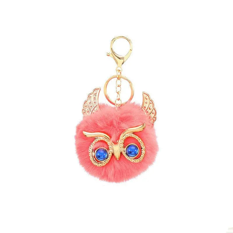Rabbit Fur Keychain Decorative Ornaments Charge Hub X