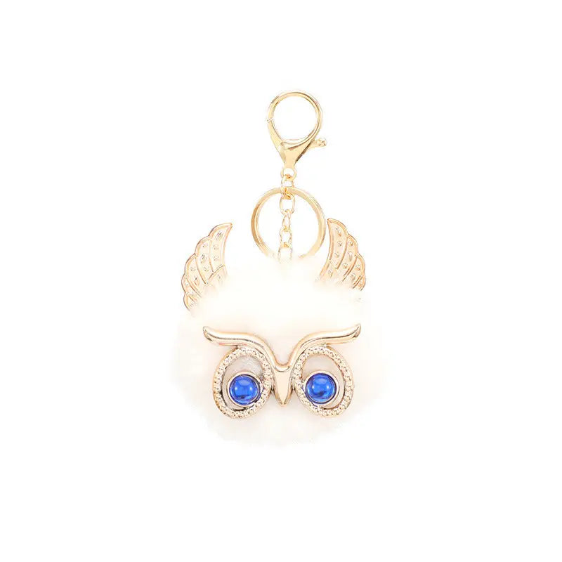 Rabbit Fur Keychain Decorative Ornaments Charge Hub X