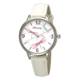 Ravel Ladies Dragonfly Leather Strap Watch - White - RF011.4 Ravel