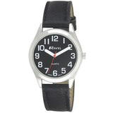 Ravel Mens Classic Strap Watch Black Watch R0125.03.1 Ravel