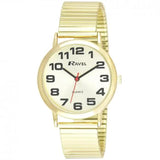 Ravel Mens Watch Gilt Expander Strap Watch R0208.05.1s Ravel