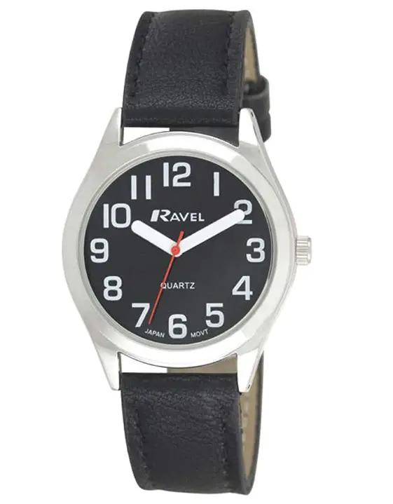 Ravel Womens Classic Strap Black Watch R0125.03.2 Ravel