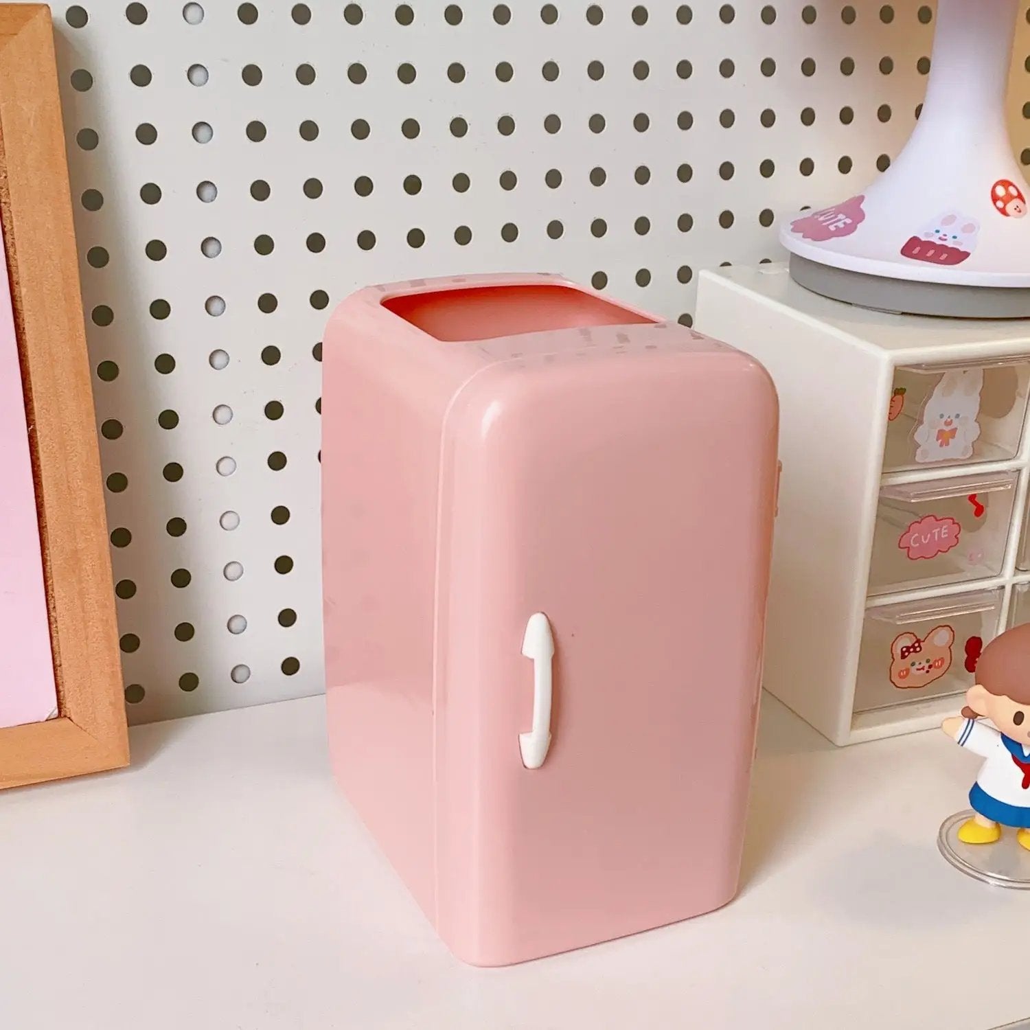 Refrigerator Pencil Case Creative Multifunctional Pen Holder Student Cute Large Capacity Storage Container Charge Hub X