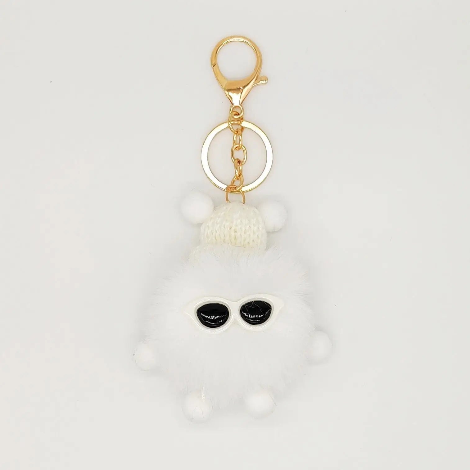 Rex Rabbit Fur Small Briquettes Elf Cute Plush Doll Pendant Keychain Charge Hub X