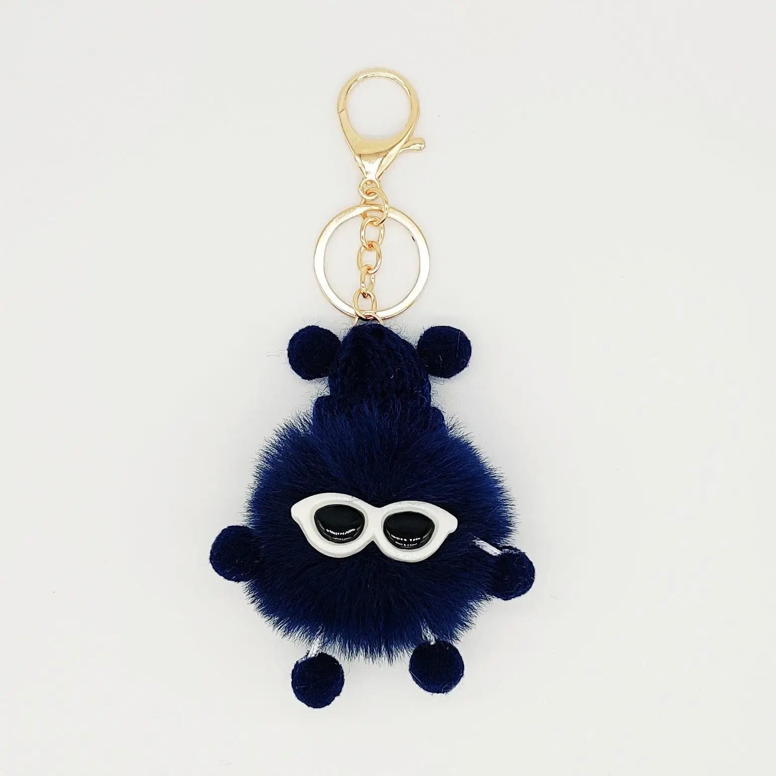 Rex Rabbit Fur Small Briquettes Elf Cute Plush Doll Pendant Keychain Charge Hub X