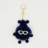 Rex Rabbit Fur Small Briquettes Elf Cute Plush Doll Pendant Keychain Charge Hub X