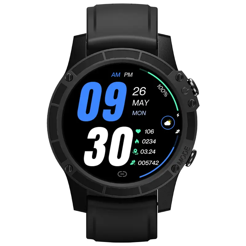 Rugged Smartwatch Text and call women bluetooth iphone compatible 1.45" Smartwatch for Men Women (Answer/Make Call)-2