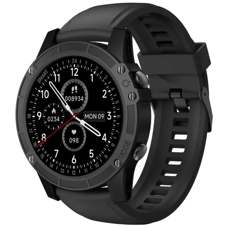 Rugged Smartwatch Text and call women bluetooth iphone compatible 1.45" Smartwatch for Men Women (Answer/Make Call)-3