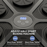 SPORTNOW Smart Bluetooth Boxing Machine Wall Mounted with 9 Speeds & Modes SPORTNOW