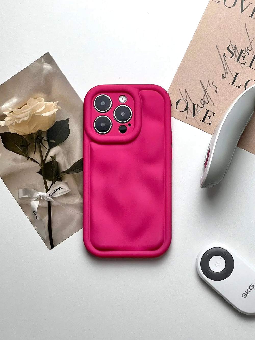 Shockproof Phone Case with Meteorite Pattern – Solid Colour Protective Cover Charge Hub X