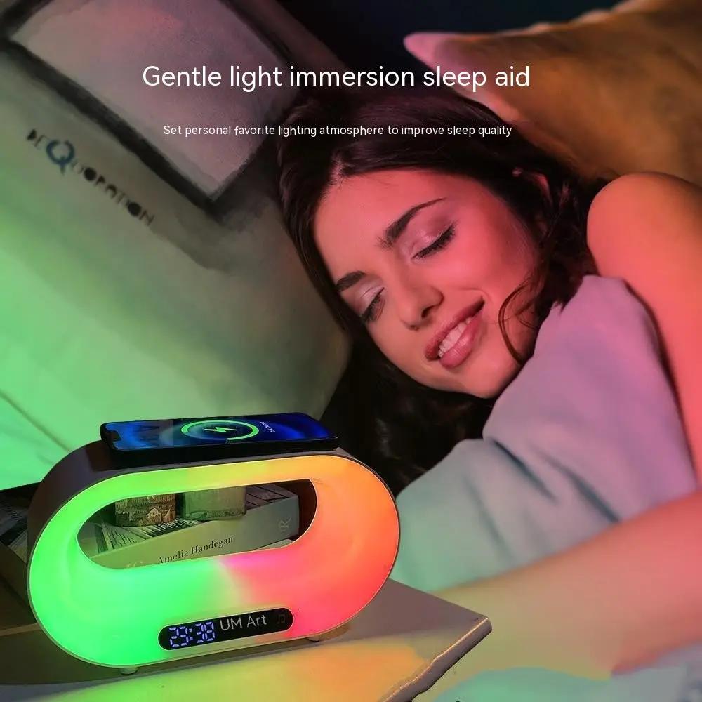 Smart LED Night Light with Wireless Charger-4
