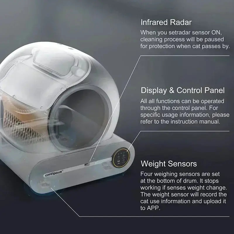 Smart Litter Box for Cats Cashymart