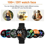 Smart Watch Fitness Tracker with Heart Rate Blood Oxygen Blood Pressure Sleep Monitor 100 Sports Modes Step Calorie Counter-1