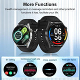Smart Watch Fitness Tracker with Heart Rate Blood Oxygen Blood Pressure Sleep Monitor 100 Sports Modes Step Calorie Counter-2