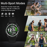 Smart Watch Fitness Tracker with Heart Rate Blood Oxygen Blood Pressure Sleep Monitor 100 Sports Modes Step Calorie Counter-3