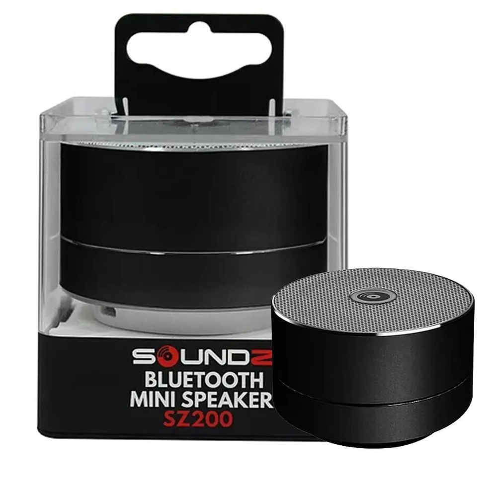 Soundz Wireless Speaker Smart Connectivity High-Quality Design-Black Aquarius