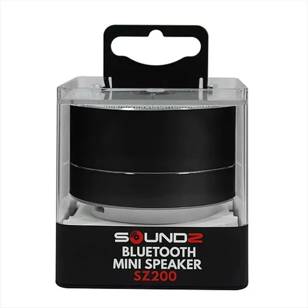 Soundz Wireless Speaker Smart Connectivity High-Quality Design-Black Aquarius