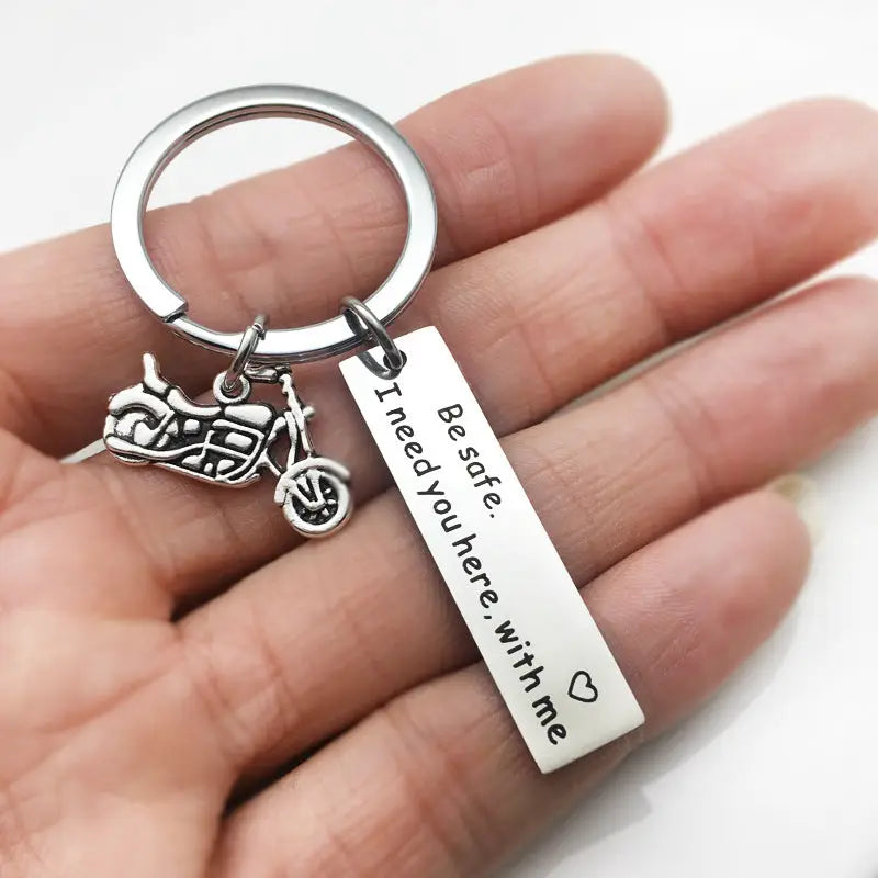 Stainless Steel Keychain Drive Safe Charge Hub X