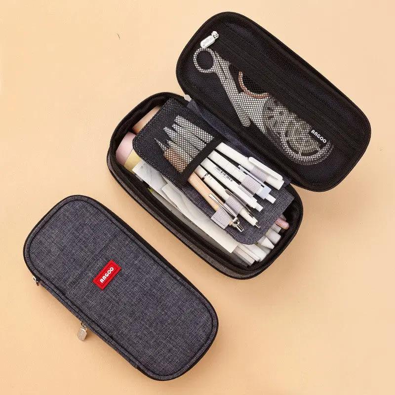 Stationery Bag Student Pencil Case Junior High School Charge Hub X