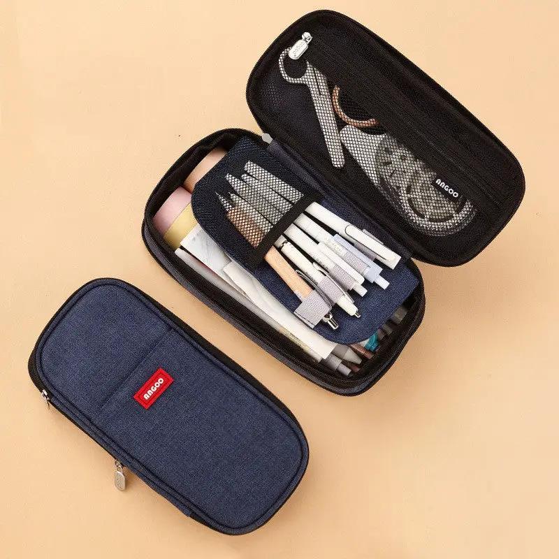 Stationery Bag Student Pencil Case Junior High School Charge Hub X