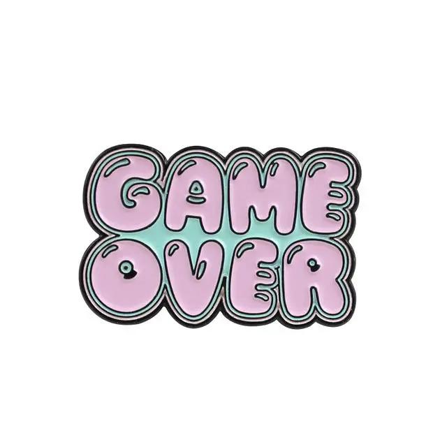 Stereo game console badge Charge Hub X