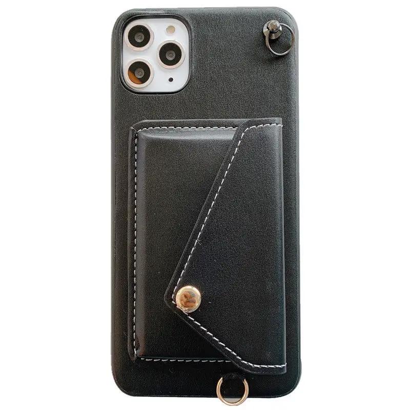 Suitable For Phone Case Leather Crossbody Charge Hub X