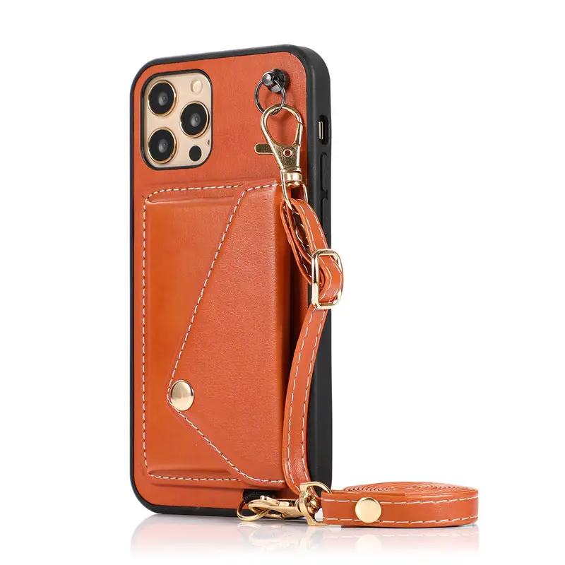 Suitable For Phone Case Leather Crossbody Charge Hub X