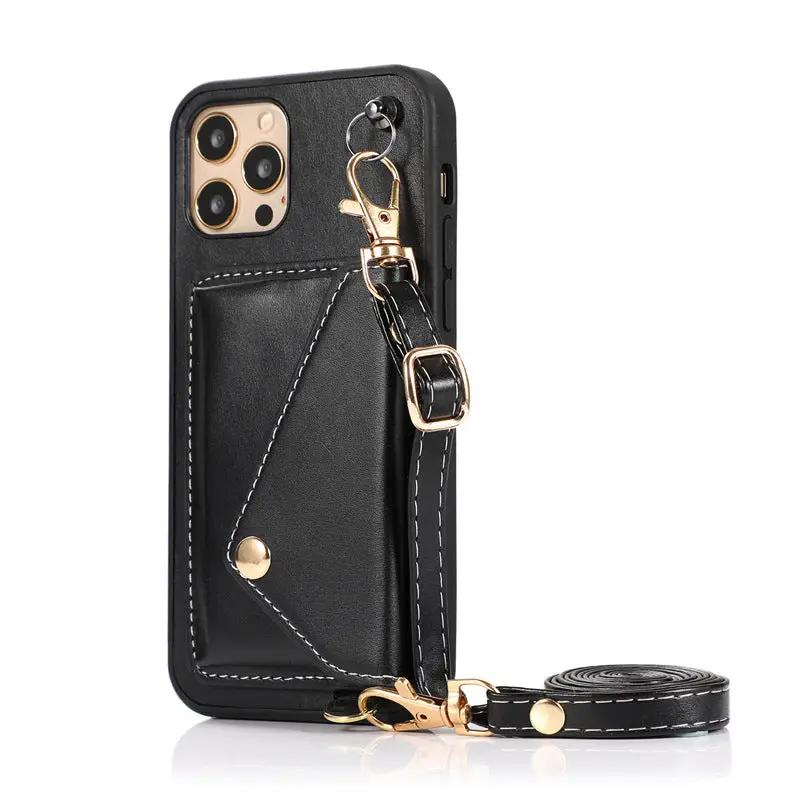 Suitable For Phone Case Leather Crossbody Charge Hub X