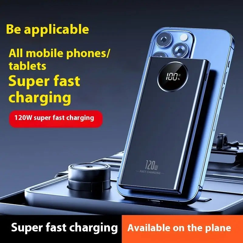 Super Fast Charge Power Bank Large Capacity Portable - Charge Hub X