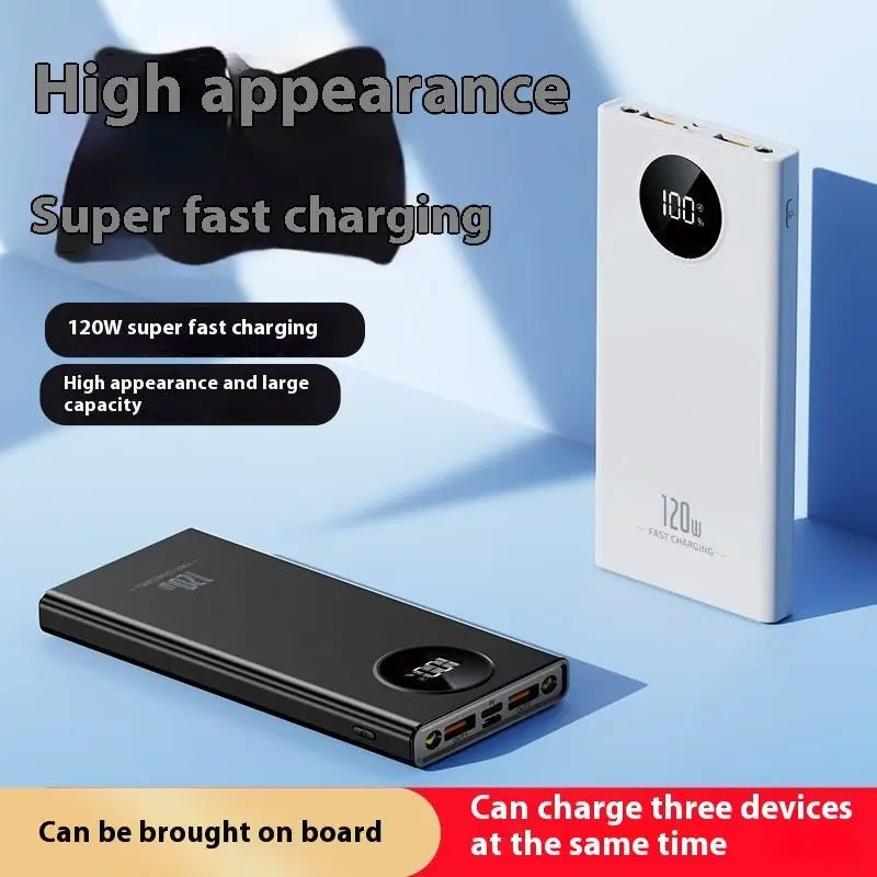 Super Fast Charge Power Bank Large Capacity Portable - Charge Hub X
