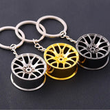 Supercharged Turbine Wheel Modified Metal Keychain Charge Hub X