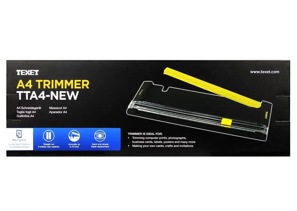 Text A4 Paper Trimmer 377X125mm Texet