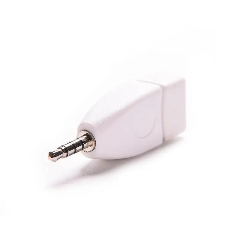 USB 2.0 Female To 3.5mm Male AUX Audio Plug Jack Converter A Charge Hub X