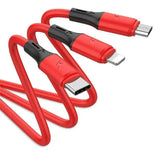 3 in 1 charger cable/data transfer.