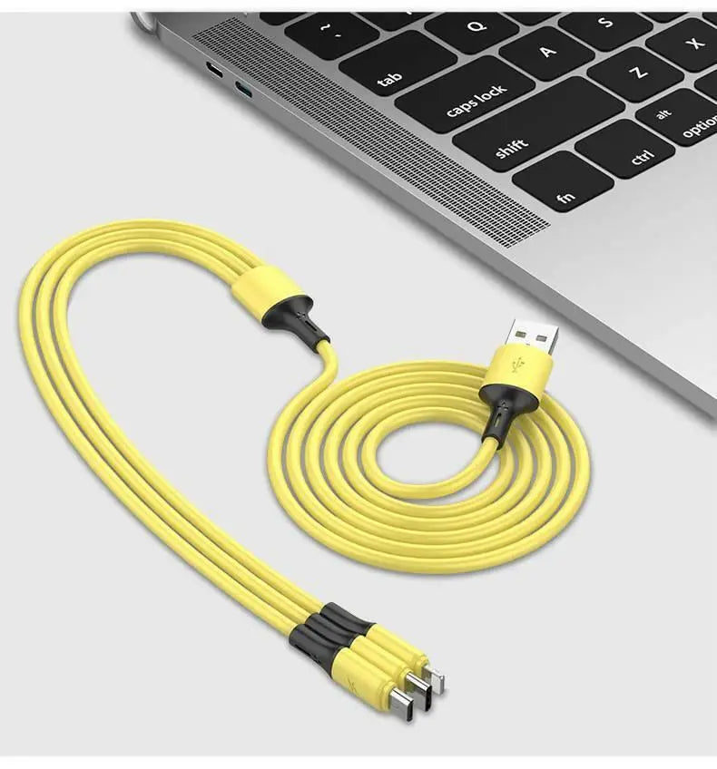 3 in 1 charger cable/data transfer.