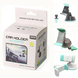 Universal Car Phone Holder Mount Silicone Suction Cup Dashboard & Windscreen Bracket Charge Hub X