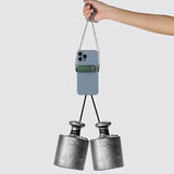 Universal Crossbody Phone Lanyard Chain Back Clip Detachable Charge Hub X