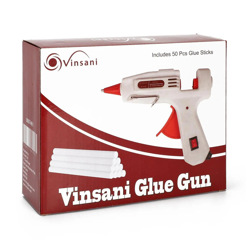 VINSANI GLUE GUN WITH 50 STICK 0007461 Vinsani