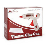 VINSANI GLUE GUN WITH 50 STICK 0007461 Vinsani