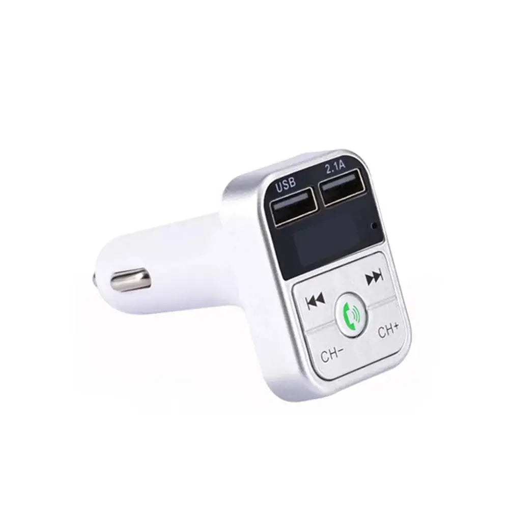 Vibe Geeks 3-in-1 Car Wireless Car Bluetooth FM Transmitter Vibe Geeks