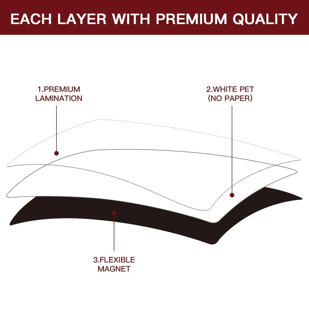 Vinsani A3 Whiteboard w/ 2 Markers and Eraser 0000140 Vinsani