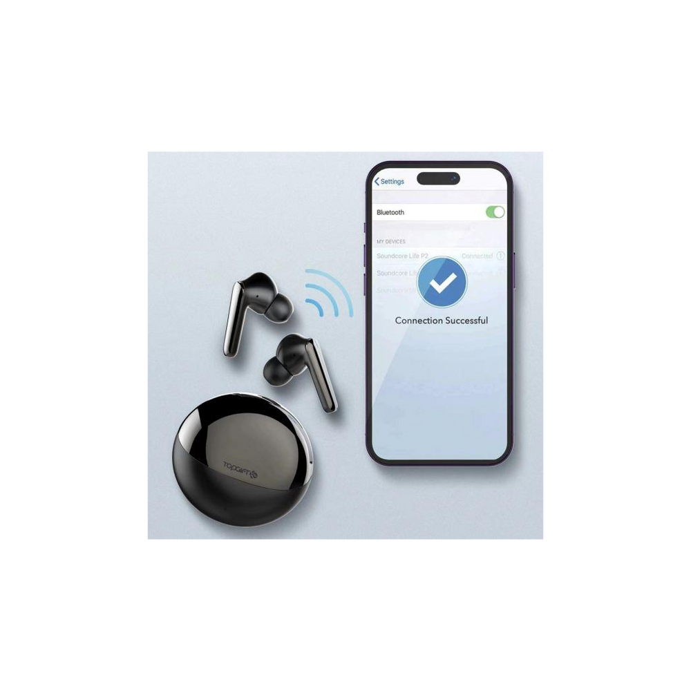 WYEWAVE Black Pearl Fidelity Wireless Earbuds RRP £59.99 WYEWAVE