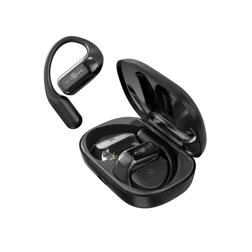 WYEWAVE Ultimate Comfort Open Ear True Wireless Stereo Headset - Black N/A