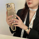 Wave Edge Phone Case – Stylish Shockproof Protective Cover for iPhone/Samsung Charge Hub X