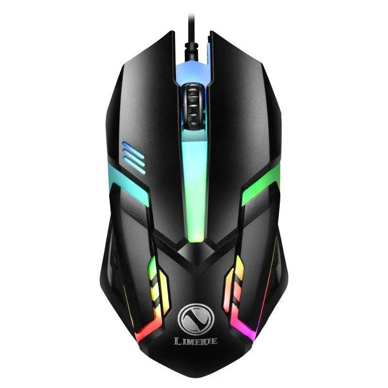 Wired Backlit Usb Mouse For Competitive Gaming Charge Hub X
