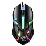 Wired Backlit Usb Mouse For Competitive Gaming Charge Hub X